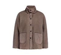 Outdoorjacke mit Plüsch Braun 38