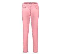 Stoffhose BETTY BARCLAY "Damen Slim Fit", Damen, Gr. 42, Normalgrößen, rosa (rosé), Obermaterial: 64% Baumwolle, 33% Polyester, 3% Elasthan, slim fit 7/8-Länge, Hosen Stoffhose, Passenabtrennung (8301