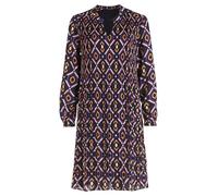 Betty Barclay Damen Plisseekleid Langarm 38, Purple/Black