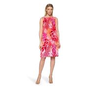 Betty Barclay Damen Plisseekleid ohne Arm 40, Red/Pink