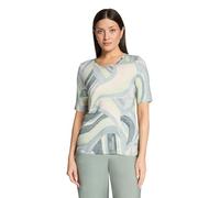 Printshirt mit Rundhalsausschnitt Mint/Green 38