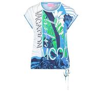 betty barclay - so cosy - - Printshirt blau/weiß - Gr. - 42