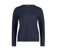 Betty Barclay Strickpullover Basic mit Rundhalsausschnitt Viskose-Mix Damen 46 Dunkelblau