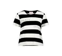 betty barclay - so cosy - - Ringelshirt schwarz/weiß - Gr. - 42