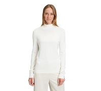 Betty Barclay Damen Rollkragenpullover Langarm 44, Rohweiß