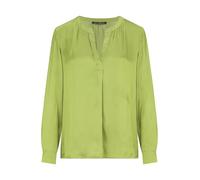Betty Barclay Satinbluse Damen Langarm V-Ausschnitt 100% Polyester Fresh Moss Größe 46