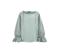 Satin-Bluse Chinois Green Damen