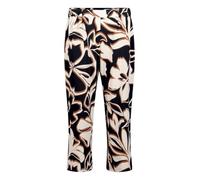 Schlupfhose mit Bundfalten Style Nelly Fashion Dark Blue/Brown 40