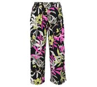 Schlupfhose BETTY BARCLAY "Betty Barclay Schlupfhose mit Eingrifftaschen", Damen, Gr. 46, Normalgrößen, schwarz (schwarz, khaki), Obermaterial: 94% Polyester, 6% Elasthan., modisch, relaxed fit 3/4-Lä