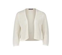 Betty Barclay Damen Sommer-Strickjacke mit 3/4 Arm 42, Rohweiß