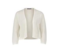 Betty Barclay Damen Sommer-Strickjacke mit 3/4 Arm 46, Rohweiß