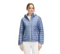 Betty Barclay Damen Steppjacke mit Abnehmbarer Kapuze 38, Stonewash
