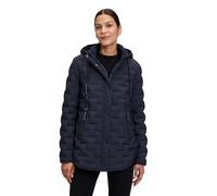 Betty Barclay Damen Steppjacke mit Abnehmbarer Kapuze Dunkelblau,36