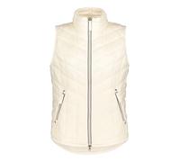 Strickweste BETTY BARCLAY "Betty Barclay Steppweste mit Stehkragen" Gr. 42, weiß (rohweiß), Damen, Obermaterial: 100% Polyamid. Füllung: 100% Polyester., Westen, Sandwich versteppt (31439210-42) rohwe