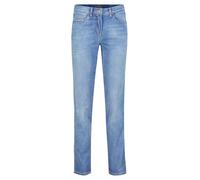 Stretch-Jeans BETTY BARCLAY "Betty Barclay Stretch-Hose mit elastischem Bund", Damen, Gr. 34, Normalgrößen, blau (light blau denim), Denim/Jeans, Obermaterial: 81% Baumwolle, 17% Polyester, 2% Elastha