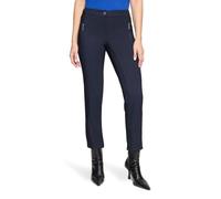 Betty Barclay Stretch-Hose Damen Gr. 40 Blau – elastischer Bund, 7/8-Länge