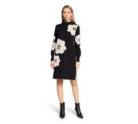 Strickkleid Schwarz 40
