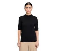 Kurzarmshirt BETTY BARCLAY "Betty Barclay Damen Strickpullover kurzarm", Damen, Gr. 46, schwarz, Strick, Obermaterial: 80% Viskose, 20% Polyamid., feminin, figurbetont normal, Shirts (49309943-46) sch