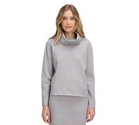 Strickpullover BETTY BARCLAY "Damen mit Lurexfaden", Damen, Gr. 44, grau (patch grau, beige), Strick, Obermaterial: 45% Viskose, 24% Polyester, 21% Polyamid, 10% Polyester, lässig geschnitten normal,
