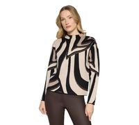 Strickpullover BETTY BARCLAY "Damen mit Stehkragen", Damen, Gr. 38, beige, taupe, Strick, Obermaterial: 45% Viskose, 24% Polyester, 21% Polyamid, 10% Polyester, gerade normal, Pullover Strickpullover