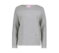 Betty Barclay Damen Strickpullover mit Strickdetails Grey Melange,46