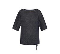 Betty Barclay Damen Strukturshirt mit Struktur 48, dunkelblau
