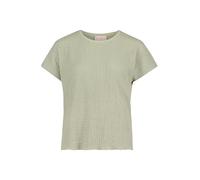 Kurzarmshirt BETTY BARCLAY "Damen mit U-Boot-Ausschnitt", Damen, Gr. 38, seagrass, Obermaterial: 97% Polyester, 3% Elasthan, loose fit normal, Rundhals, Shirts (44563361-38) seagrass