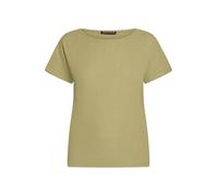 Betty Barclay Damen Strukturshirt mit U-Boot-Ausschnitt 38, Soft Olive