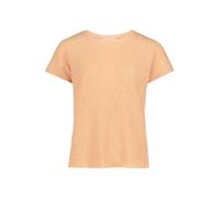 Kurzarmshirt BETTY BARCLAY "Damen mit U-Boot-Ausschnitt", Damen, Gr. 46, peach, Obermaterial: 97% Polyester, 3% Elasthan, loose fit normal, Rundhals, Shirts (84090442-46) peach