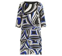 Betty Barclay Damen Stufenkleid mit 3/4 Arm Schwarz/Blau,40