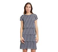 Betty Barclay - Stufenkleid dunkelblau/weiß - Gr. - 48
