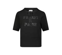 Betty Barclay Damen Sweatshirt mit Stehkragen 48, Schwarz