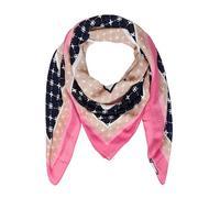 Modetuch BETTY BARCLAY "Damen mit Aufdruck", Damen, Gr. ACC, nature, pink, Materialmix, Modetücher (68674002-0) nature, pink
