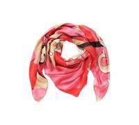 Betty Barclay Damen Tuch mit Aufdruck Red/Beige,ACC