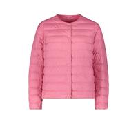 Steppjacke BETTY BARCLAY "Damen mit Rundhalsausschnitt", Damen, Gr. 38, pink carnation, Obermaterial: 100% Polyester; Füllung: 90% Daunen, 10% Federn, figurumspielend, Rundhals, Jacken Steppjacke (981
