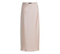 Betty Barclay - Eleganter Midirock in glänzender Satin-Optik beige - Gr. - 44