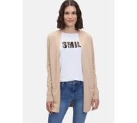 Betty Barclay Damen Feinstrickjacke mit Taschen 44, Beige