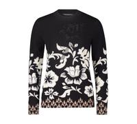 Betty Barclay - Feinstrickpullover schwarz/beige - Gr. - 46