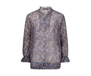 Betty Barclay - Gemusterte Schlupfbluse blau - Gr. - 40