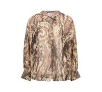 Betty Barclay - Gemusterte Schluppenbluse beige - Gr. - 46