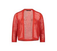 Betty Barclay - Grobstrickjacke Hibiscus Red - Gr. - 44