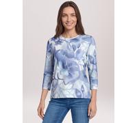 Betty Barclay Halbarm-Shirt Damen Baumwolle blau, 42