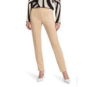 Stoffhose BETTY BARCLAY "Damen Slim Fit", Damen, Gr. 42, Normalgrößen, beige, Obermaterial: 95% Polyester, 5% Elasthan, slim fit 7/8-Länge, Hosen Stoffhose (89747309-42) beige