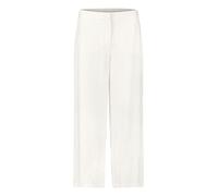 Leinenhose BETTY BARCLAY "Damen unifarben", Damen, Gr. 46, Normalgrößen, weiß (rohweiß), Leinenmischung, Obermaterial: 55% Leinen, 45% Viskose, relaxed fit 3/4-Länge, Hosen, Material (88414030-46) roh