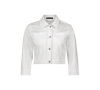 Betty Barclay Damen Jeansjacke mit 3/4-Arm Weiß Größe 40