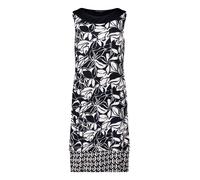 Betty Barclay Jerseykleid Wendekleid Mini ärmellos U-Boot-Ausschnitt Dunkelblau/Weiß Gr. 40