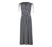 Betty Barclay - Jerseykleid Dunkelblau/Weiß - Gr. - 44