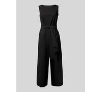 Betty Barclay Jumpsuit mit Bindegürtel in Black, Größe 46