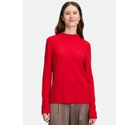 Strickpullover BETTY BARCLAY "Betty Barclay Damen Kaschmir-Pullover mit Stehkragen", Damen, Gr. 44, rot, Strick, Obermaterial: 100% Kaschmir., Basic, gerade lang, Pullover (81981961-44) rot