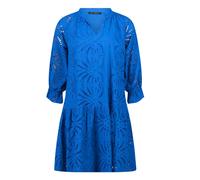 Betty Barclay - Kleid mit Lochstickerei blau - Gr. - 36